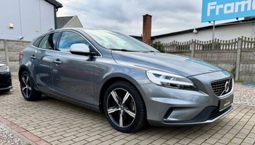 Volvo V40 II Cross Country Facelifting 2.0 T4 190KM 2018 Volvo V40 T4 R-DESIGN 190KM alcantara FULL LED bezwypadkowy 1 wlasciciel F, zdjęcie 10