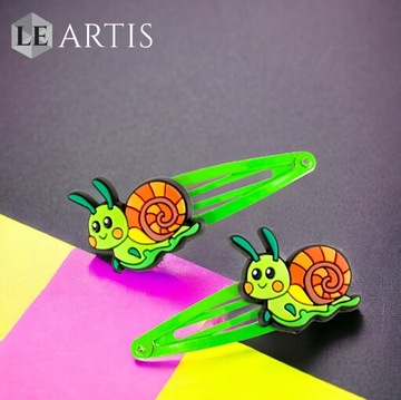 Детские металлические запонки с резиновым декором.