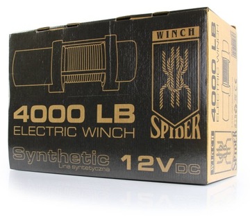 ЛЕБЕДКА ЛЕБЕДКА 12V QUADA PLUG 4000LBS ВНЕДОРОЖНАЯ СИЛЬНАЯ