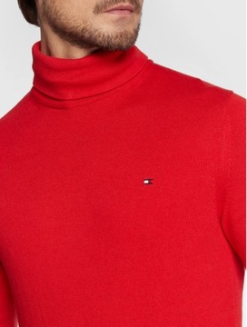 TOMMY HILFIGER Sweter Golf Męski r. M MW0MW28048