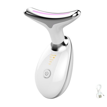 Электрический массажер для лица, измеритель красоты лица EMS против морщин