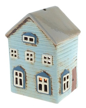 DOMEK CERAMICZNY LAMPION ŚWIECZNIK SKANDYNAWSKI DESIGN IB LAURSEN