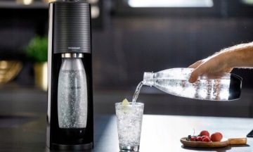 SODASTREAM Terra Black Saturator +2 флакона + сироп