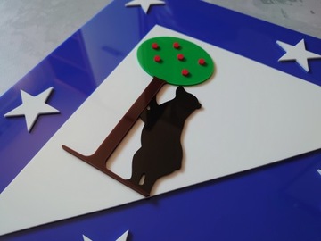 Atletico Madryt Новый герб для стены подарок для мужа мальчика