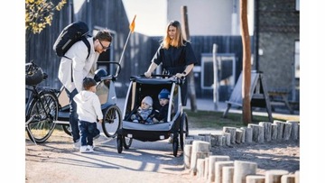 Thule Courier Велосипедный прицеп Коляска для одного или двух детей или собаки