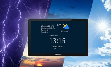 WIDEODOMOFON 2 RODZINNY 5TECH NATYNKOWY 84225-2 2 MONITORY 8'' WIFI KOD