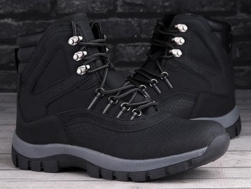 Buty męskie trekkingowe HI-TEC BLAZI MID BLACK