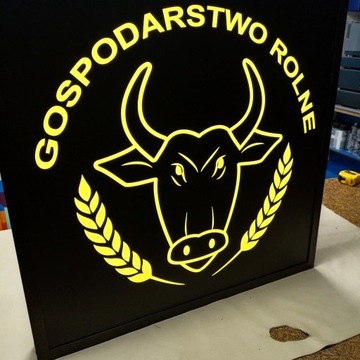 100x33 kaseton Baner Salon Fryzjerski podświetlany LED tablica reklamowa