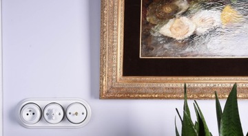 КЕРАМИЧЕСКИЙ ПЕРЕКЛЮЧАТЕЛЬ РЕТРО LOFT, УПРАВЛЯЮЩИЙ ЖАЛЮЗИ