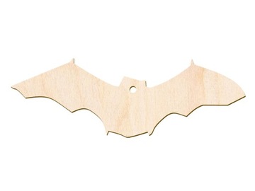 Nietoperz HALLOWEEN drewniana dekoracja zawieszka