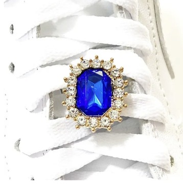 Симпатичные декоративные зажимы для обуви из камня и металла для женщин и мужчин