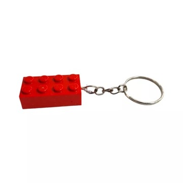 BRELOK LEGO CLASSIC CZERWONY KLOCEK 850154