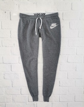 NIKE Just Do It Dresy Damskie Spodnie Dresowe Ściągacze L