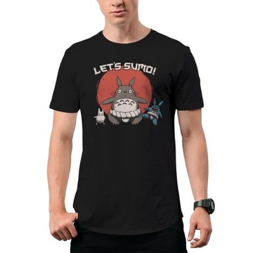 Koszulka T-Shirt Let's Sumo Totoro L