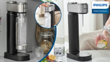 PHILIPS ADD4902BK карбонизатор воды, черный + баллон