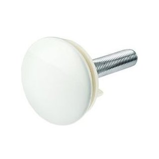 Zaślepka otworu umywalki pod baterię biała