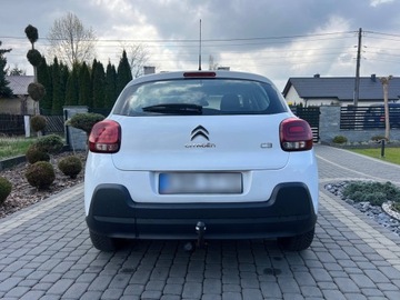 Citroen C3 III Hatchback 1.2 PureTech 82KM 2017 CITROEN C3 III1.2 benzyna, 73 tys km udokumentowane, zdjęcie 5