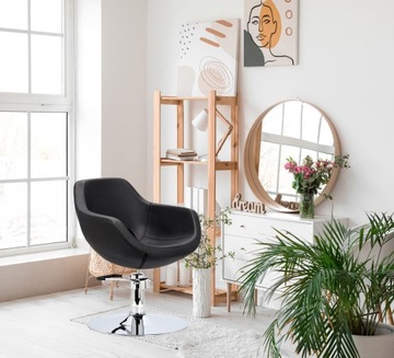 Fotel fryzjerski barberski hydrauliczny do salonu fryzjerskiego Laura