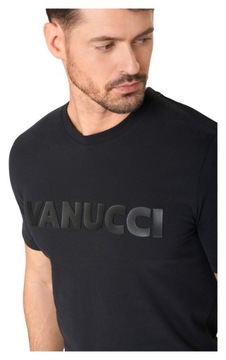 T-shirt z logo Vanucci ROZMIAR L