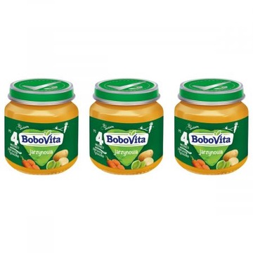 Bobovita Zupka Jarzynowa po 4 miesiącu 3 x 125 g