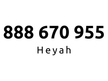 888-670-955 | Starter Heyah (67 09 55) #B