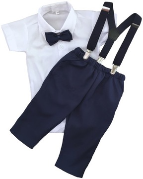 KOMPLET zestaw wizytowy 86 cm komplecik do Chrztu