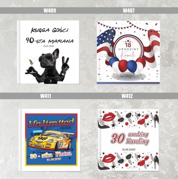 Гостевая книга ДЕНЬ РОЖДЕНИЯ 18, 18, 30, 40 ЧЕРНЫХ КАРТ