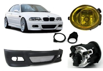 ZDERZAK PRZÓD BMW E46 M3 PAKIET + HALOGENY