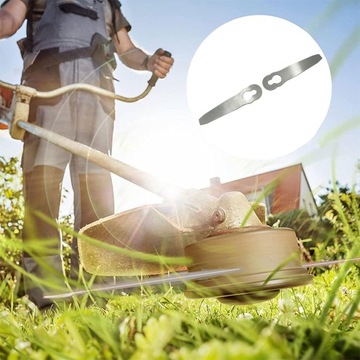 Лезвие газонокосилки/Лезвие триммера для травы/Запасные части/Металл 2 шт.