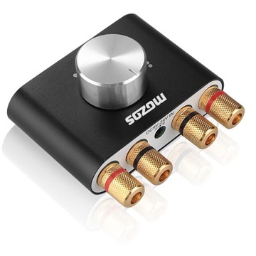 WZMACNIACZ BLUETOOTH KARTA DŹWIĘKOWA USB DO KOLUMN GŁOŚNIKÓW STEREO 100W