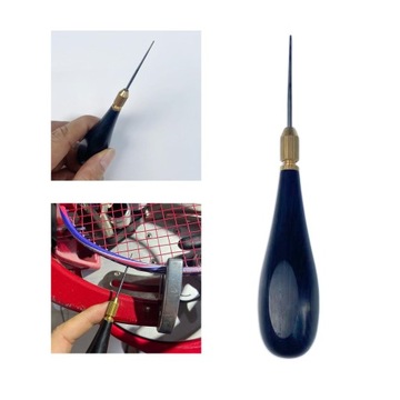 Sznurek do rakiety Szydło proste Szydło do szycia Trwały sznurek Odpinany 13,5 cm