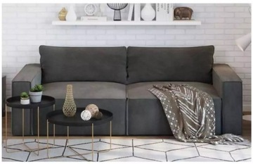 SOFA Kanap modułowa rozkładana SENS 2 szew HIT