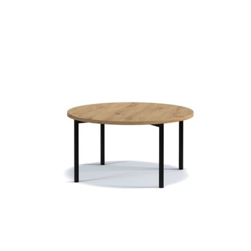 ŁAWA stolik LOFTOWA do salonu 80cm ARTISAN metal