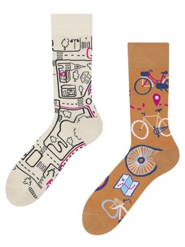 Rower Miejski - Skarpety Good Mood 39-42