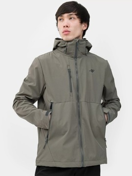 KURTKA MĘSKA 4F SOFTSHELL WIATROODPORNA MEMBRANA R. L