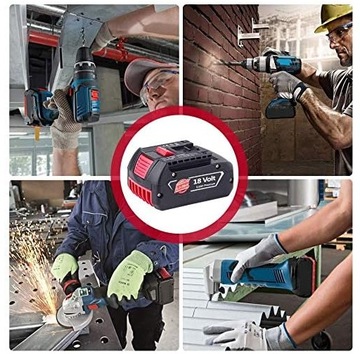 Аккумулятор Bosch 18В 5,0Ач замена аккумулятора BAT609 BAT610G 5000Ач