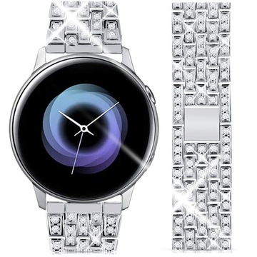 DAMSKA BRANSOLETA PASEK DO ZEGARKA SMARTWATCH 20MM +2 TELESKOPY BRANSOLETKA