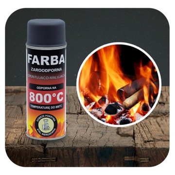 ТЕРМОСТОЙКАЯ АЭРОЗОЛЬНАЯ КРАСКА ДЛЯ КАМИНА И ГРИЛЬ-ПЕЧИ 400 МЛ HANSA СИНЯЯ