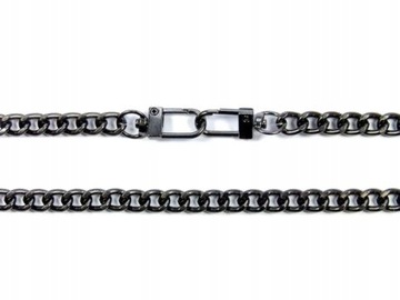 Цепочка для сумки 60 см черный никель 08