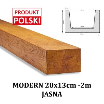 BELKI RUSTYKALNE BELKA MODERN Imitacja 20x13 2 m