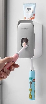 Дозатор зубной пасты соковыжималка для 2 зубных щеток, неинвазивный