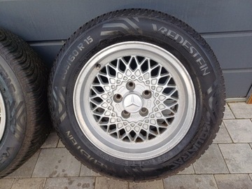 MERCEDES BENZÍN S ( W116,W126) ,E W123) ALU DISKY 205/60 R15 91 H-WIELOSEZON