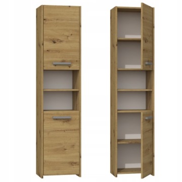 ПОЛКА ДЛЯ ГАРДЕРОБА СТОЙКА ДЛЯ ВАННОЙ S40 СТОП ДУБ ARTISAN