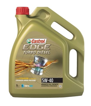 OLEJ CASTROL EDGE 5W40 TD 5L TURBO DIESEL 505.01