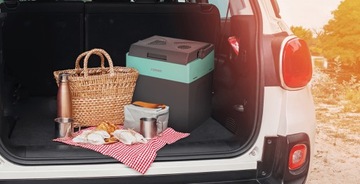 Lodówka turystyczna samochodowa Raven ELT001X 28L Funkcja ogrzewania