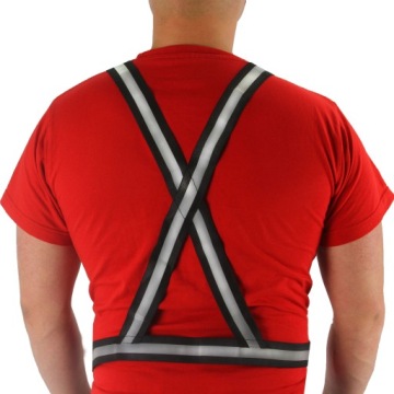 СВЕТООТРАЖАЮЩИЕ РЕМНИ ЖИЛЕТ ДЛЯ МОТОЦИКЛА ВЕЛОСИПЕД БЕГ