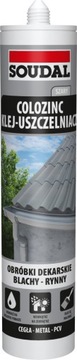 Colozink Soudal klej Do Blach Uszczelniacz Grafit