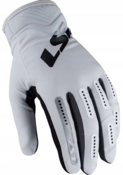 RĘKAWICE MOTOCYKLOWE LS2 BEND MAN WHITE GREY XL