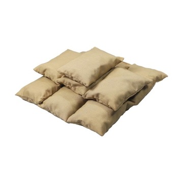 10 sztuk 1/6 modelu worka z piaskiem dla 12-calowych figurek miniaturowych scen akcesoriów