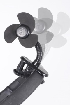 Мини-вентилятор LittleLife для коляски — тихий, портативный, на клипсе.